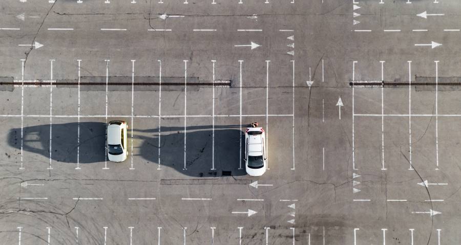 projekty organizacji ruchu parking